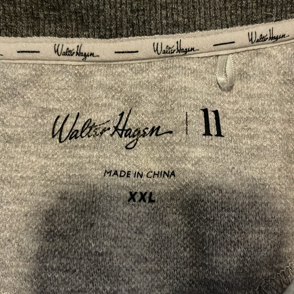 Walter Hagen Pique Fleece Midweight 1/4 Zip Golf Pullover - Picture 3 of 3